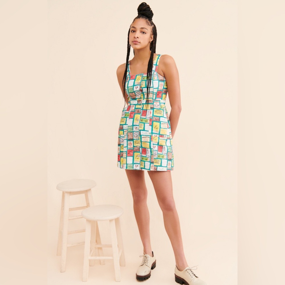 Rachel Antonoff Betty Apron Mini Dress - Size 6, never worn
